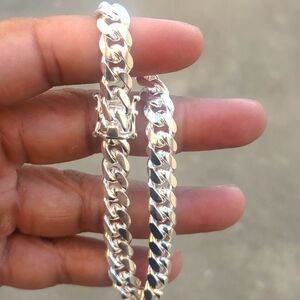 SOLDDDDDDD Miami Cuban 250 9.1mm Bracelet Box Lock Clasp - CH682